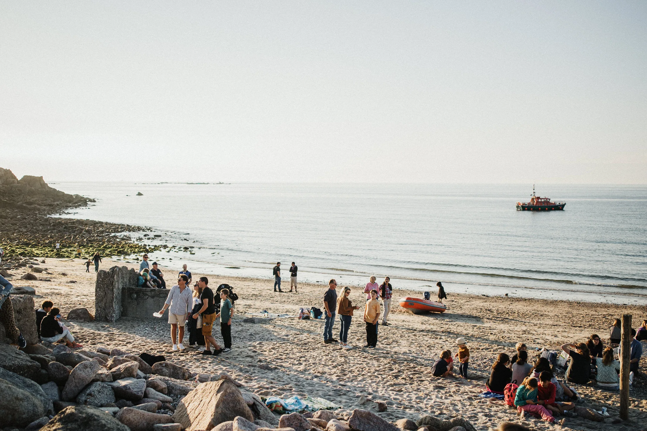 Image de l'édition 2024 de Fermanville en Scène plage e la Mondrée