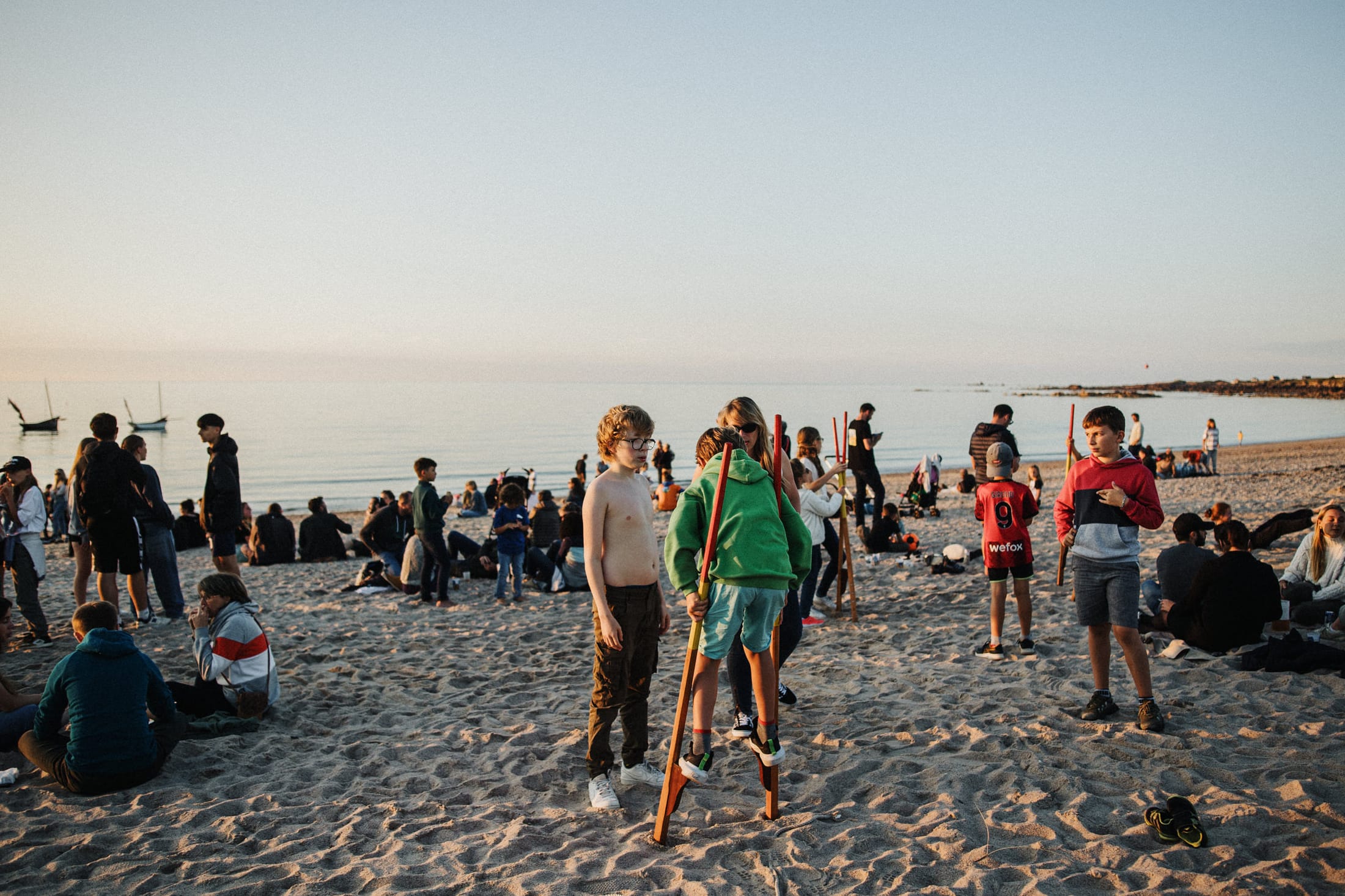 Image de l'édition 2024 de Fermanville en Scène plage de la montrée