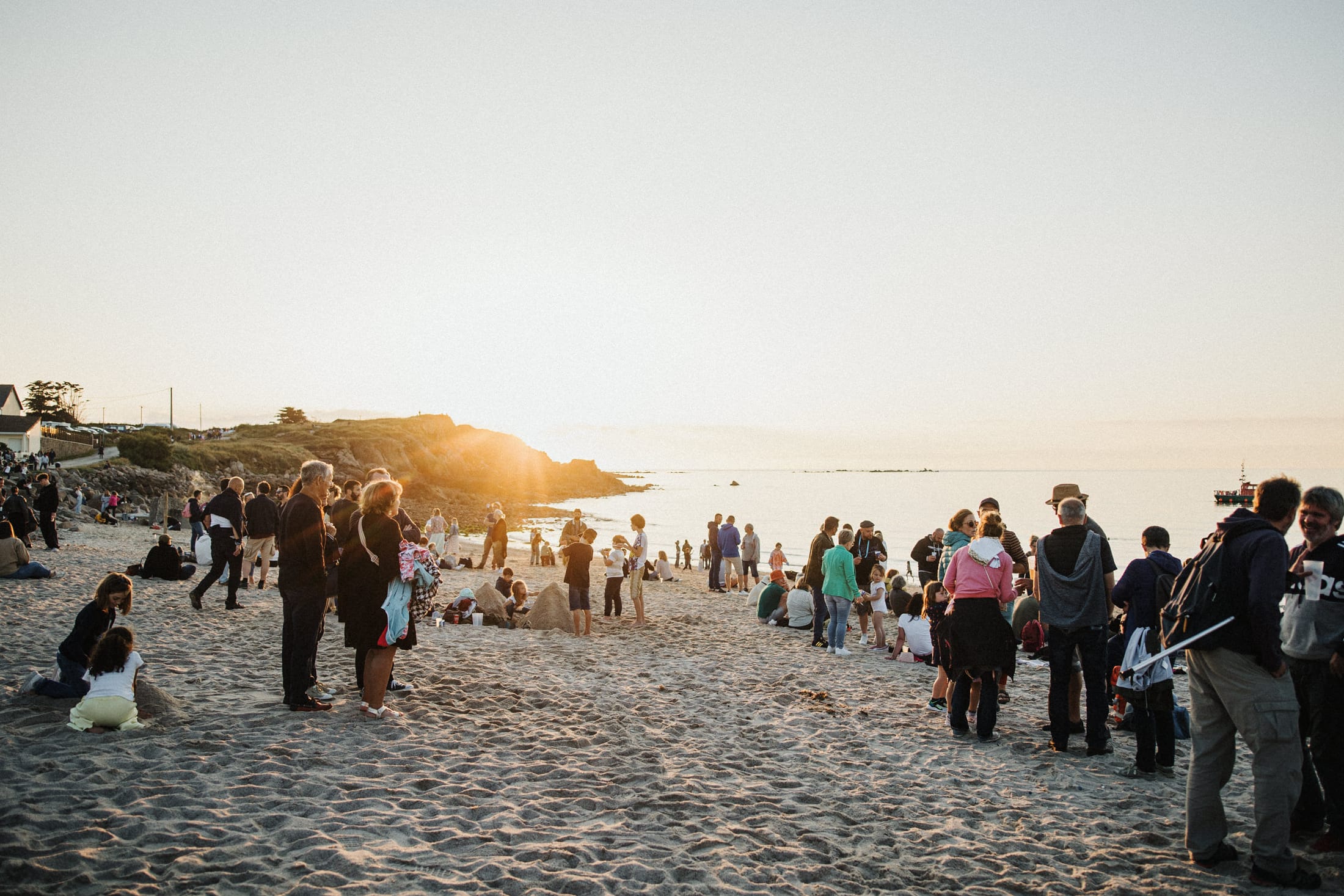 Image de l'édition 2024 de Fermanville en Scène plage de la montrée